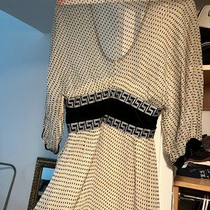 Sass n Bide Dress, white with black dots- Size 2